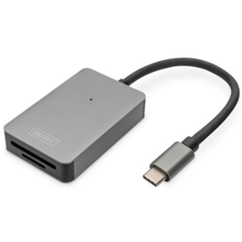 image of DIGITUS USB-C Card Reader, 2 Port, High Speed 