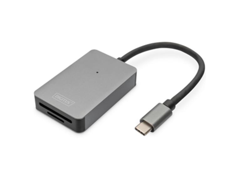product image for DIGITUS USB-C Card Reader, 2 Port, High Speed 