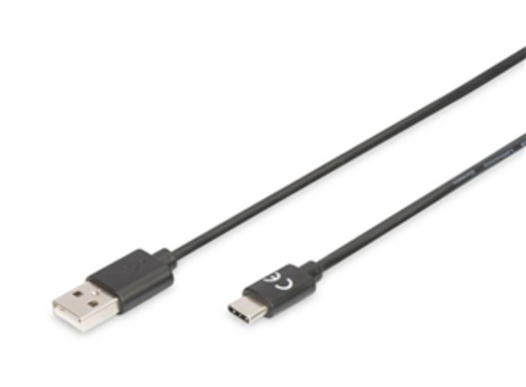 product image for Digitus USB Type-C (M) to USB Type A (M) 1.8m Connection Cable