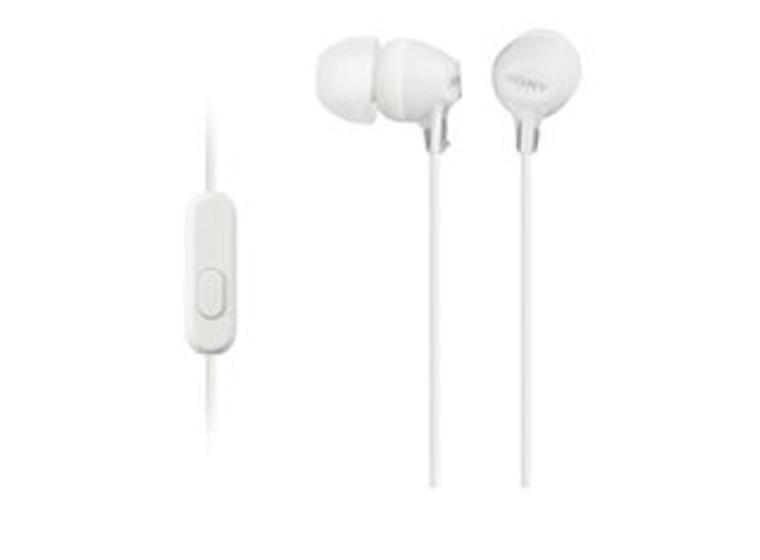 product image for Sony MDREX15APW In Ear Headphone w/Smart Phone Control White