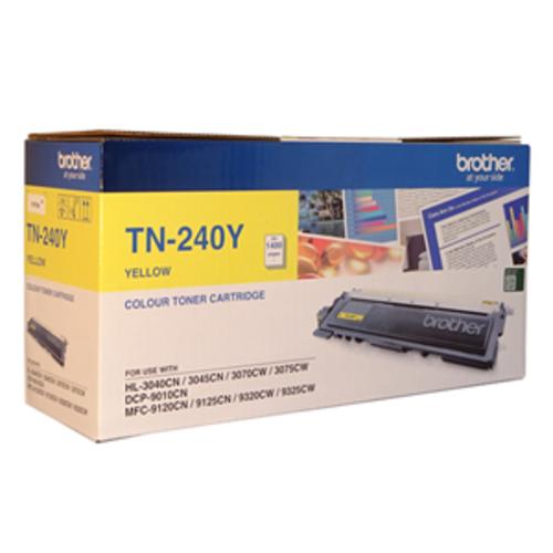 image of Brother TN-240Y Yellow Toner