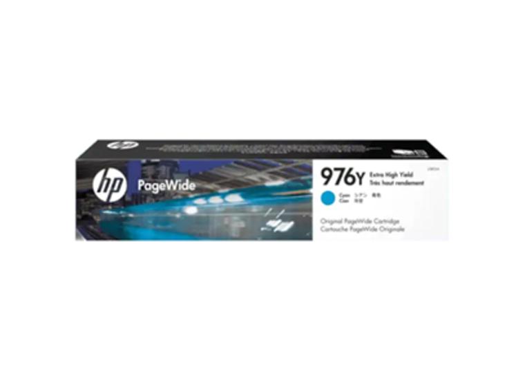 product image for HP 976Y Cyan Extra High Yield PageWide Cartridge