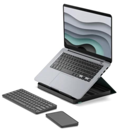 image of Logitech Casa Pop-Up Laptop Desk - BLACK