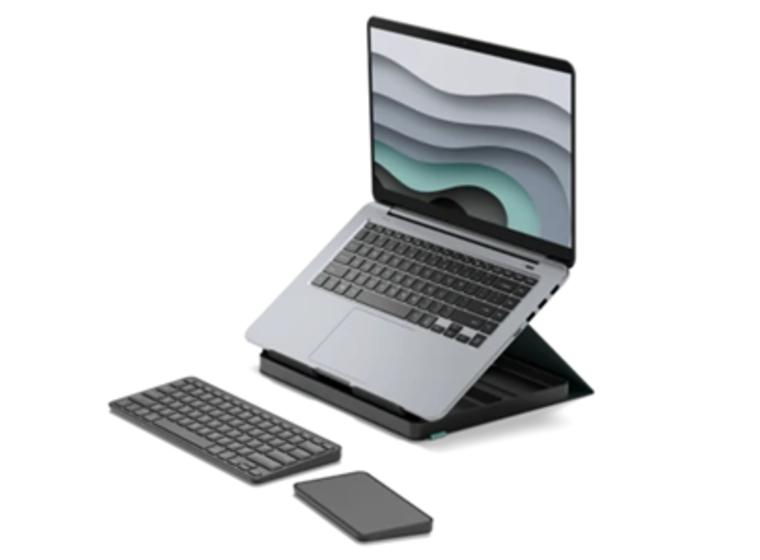 product image for Logitech Casa Pop-Up Laptop Desk - BLACK