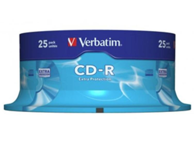 product image for Verbatim CD-R 700MB 52x 25 Pack on Spindle