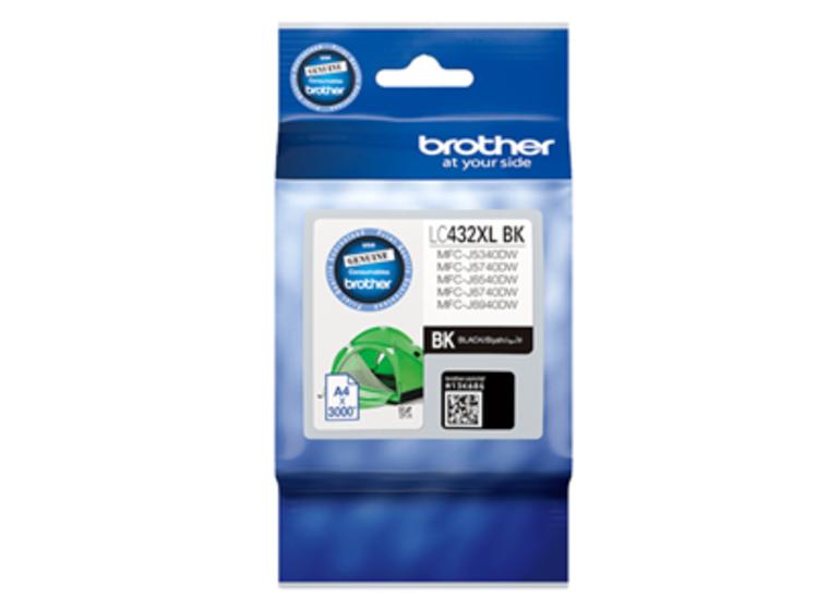 product image for Brother LC432XLBK Black High Yield Ink Cartridge