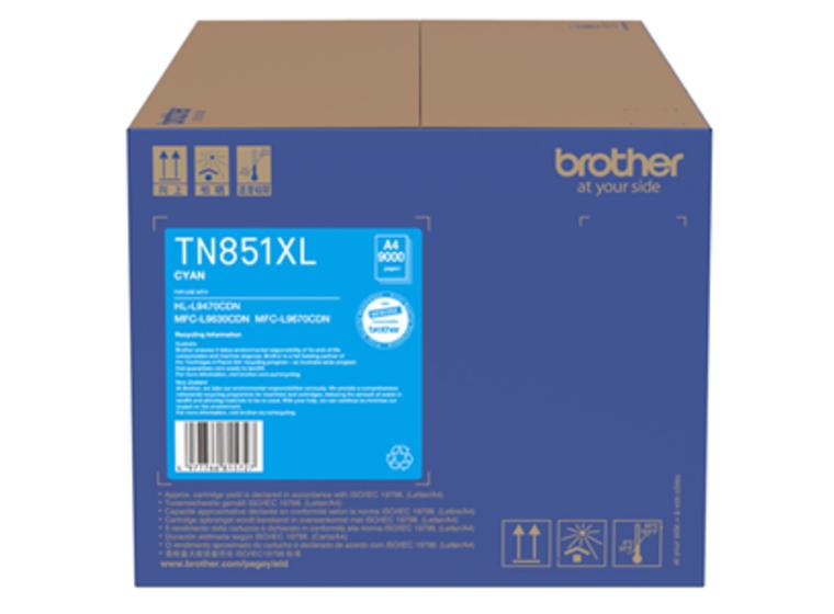 product image for Brother TN851XLC Cyan High Capacity Toner