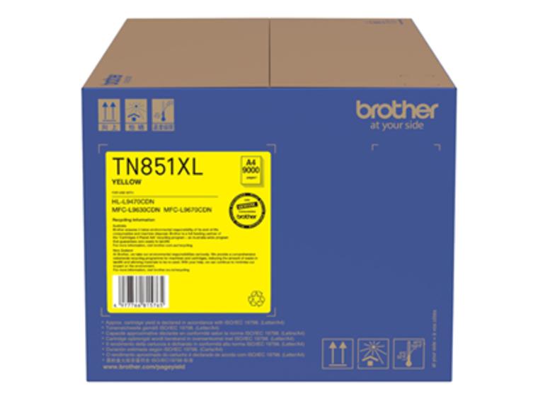 product image for Brother TN851XLY Yellow High Capacity Toner
