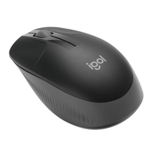 image of Logitech M190 Full Size Wireless Mouse - Charcoal