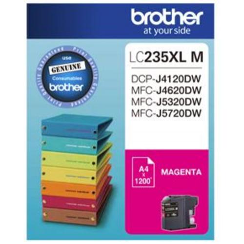 image of Brother LC235XLM Magenta High Yield Ink Cartridge