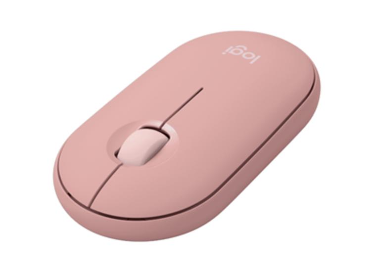 product image for Logitech M350S Pebble 2 USB Wireless/Bluetooth Mouse - Tonal Rose