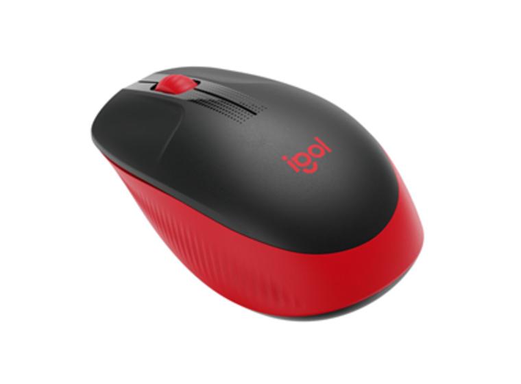 product image for Logitech M190 Full Size Wireless Mouse - Red