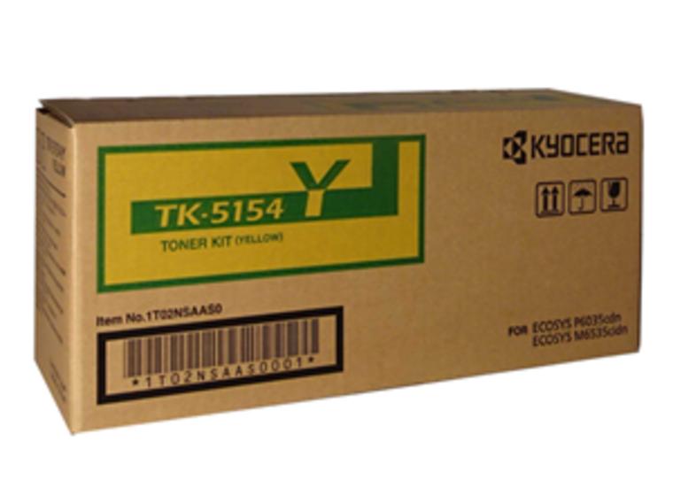 product image for Kyocera TK-5154Y Yellow Toner