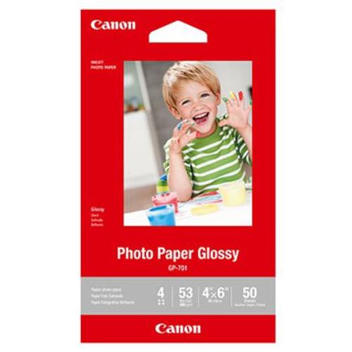 image of Canon GP701 4x6 Glossy Photo Paper 210GSM 50 Sheets