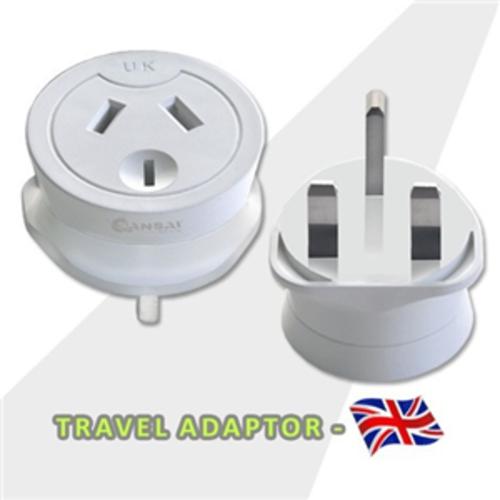 image of Sansai OutboundTravel Adapter - NZ/AU to UK Plug
