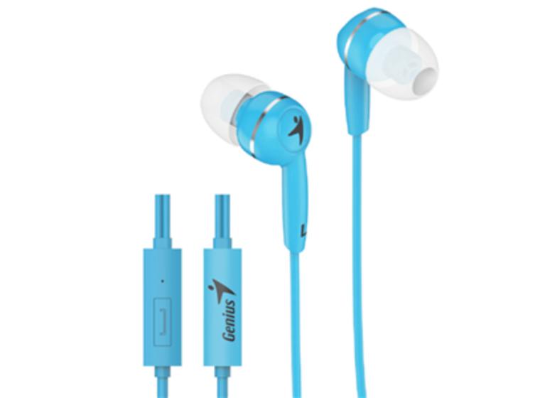 product image for Genius HS-M320 Blue In-Earphones with Inline Mic