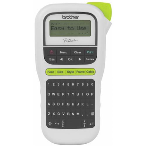 image of Brother PTH110 Durable P-Touch White Label Printer