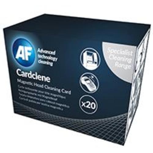 image of AF Cardclene Swipe / Entry Machine Cleaners - 20 Pack