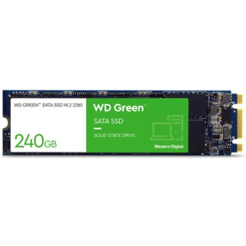 image of WD Green 240GB SATA M.2 2280 3D NAND SSD.