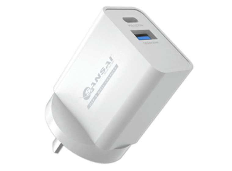 product image for Sansa 20W USB C + A Wall Charger