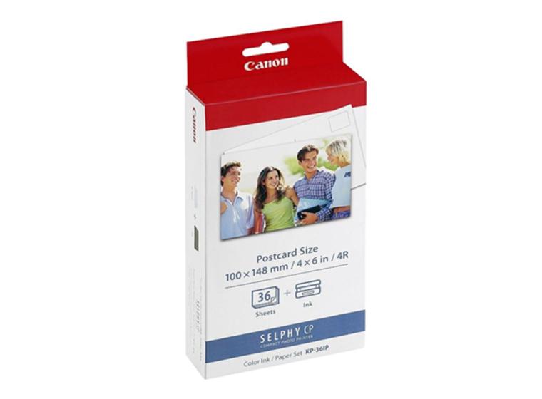 product image for Canon KP-36IP Selphy 6x4 Photo Paper & Ink Kit - 36 Sheets