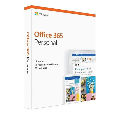 image of Microsoft 365 Personal 1 Year Subscription Licence