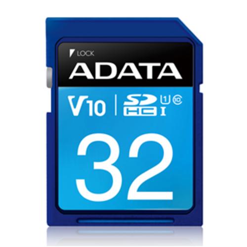 image of ADATA Premier UHS-I V10 SDHC Card 32GB