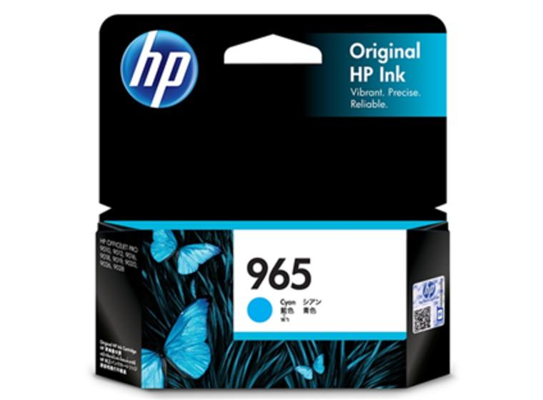 product image for HP 965 Cyan Ink Cartridge
