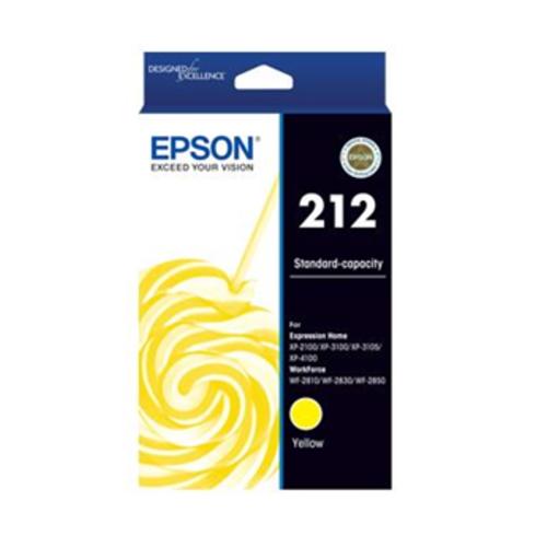 image of Epson 212 Yellow Ink Cartridge
