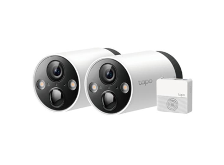 product image for TP-Link Tapo C420S2 Wire-Free Outdoor Wi-Fi Home Security 2xCamera Kit