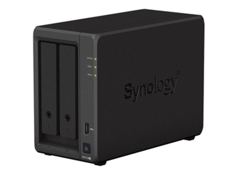 product image for Synology DS722+ 2 Bay Ryzen 2GHz DC 2GB RAM NAS 3Yr Wty