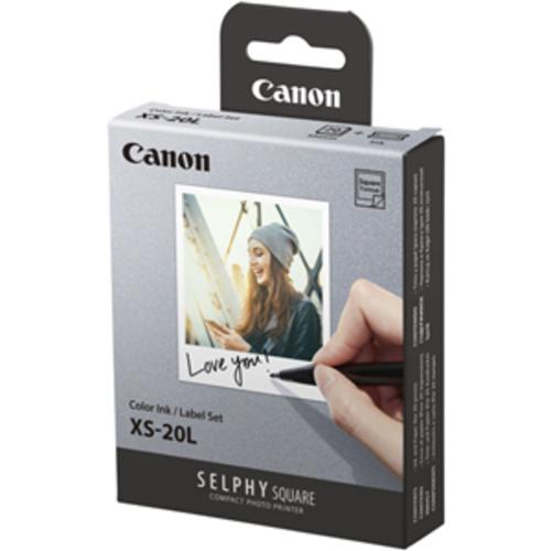 image of Canon Selphy XS-20L Photo Paper + Ink 20 Pack