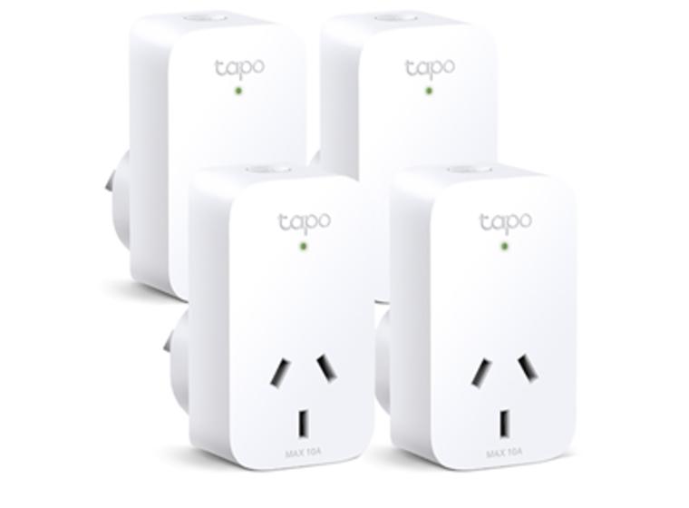 product image for TP-Link Tapo P100 Wi-Fi Smart Plug 4-Pack