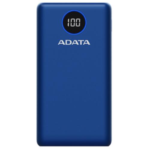 image of ADATA P20000QCD 20000mAh Quick Charge Powerbank - Blue