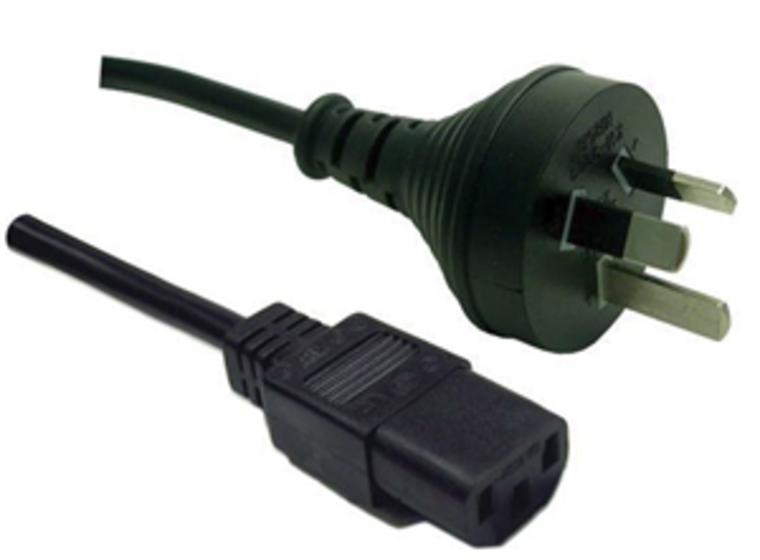 product image for Power Cord 10A/250V IEC (F) to 3 Pin Power (M) 1m