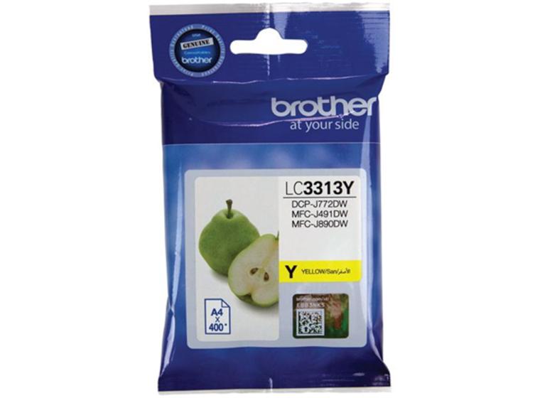 product image for Brother LC3313y Yellow Ink Cartridge High Yield