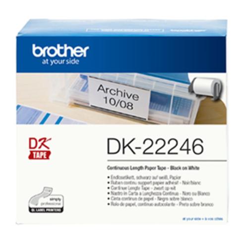 image of Brother DK22246 Continuous Paper Label Tape 103mm x 30.48m