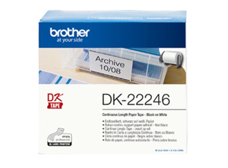 product image for Brother DK22246 Continuous Paper Label Tape 103mm x 30.48m