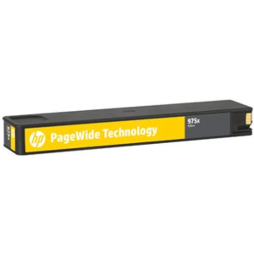 image of HP 975X Yellow High Yield PageWide Cartridge