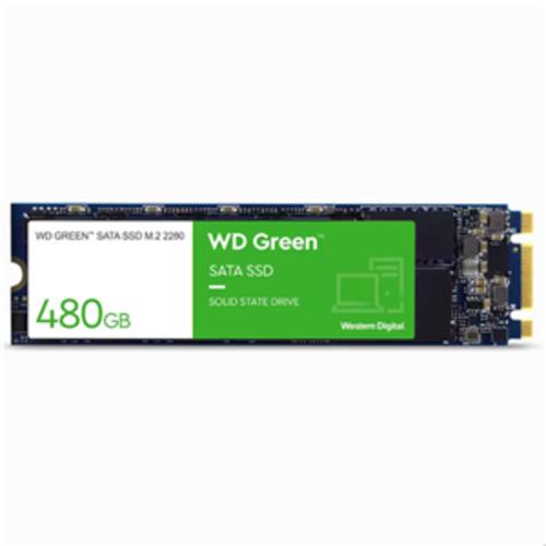 image of WD Green 480GB SATA M.2 2280 3D NAND SSD