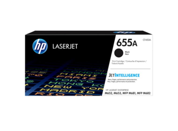 product image for HP 655A Black Original LaserJet Toner Cartridge