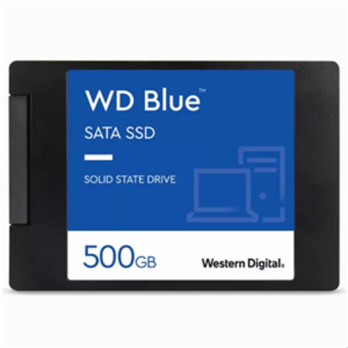 image of Refurbished WD Blue SATA3 3D SSD 500GB 1yr wty