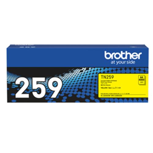 image of Brother TN259Y Extra High Yield Toner Yellow