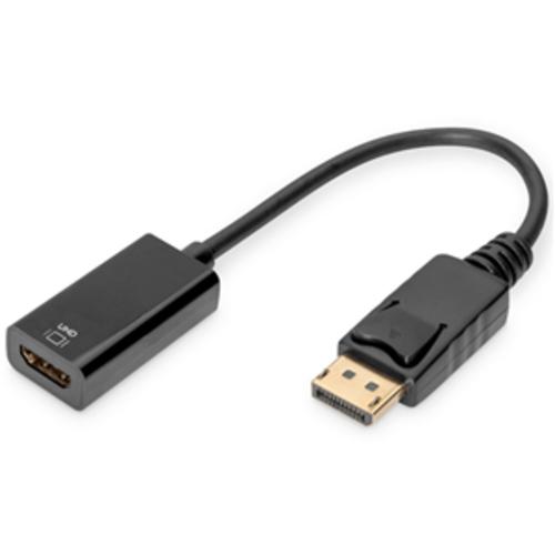 image of Digitus DisplayPort (M) to HDMI Type A (F) Active Adapter Cable