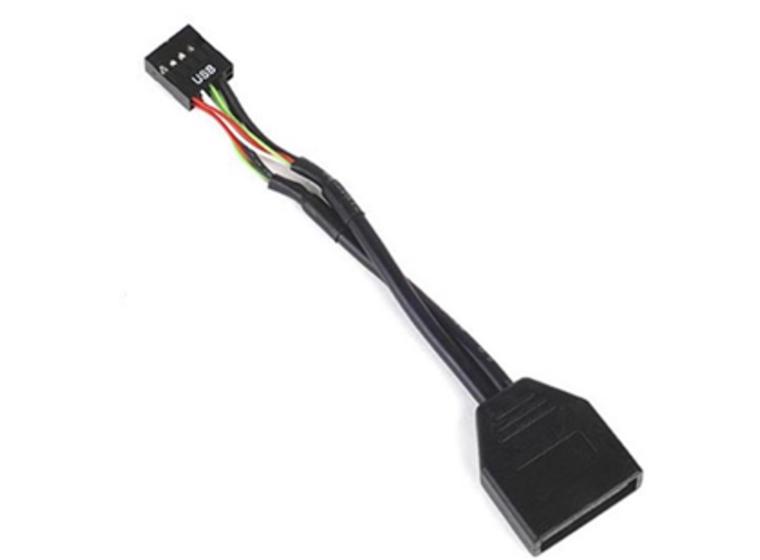 product image for Silverstone 19 Pin USB 3.0 to USB 2.0 Internal Cable