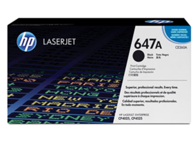 product image for HP 647A Black Toner