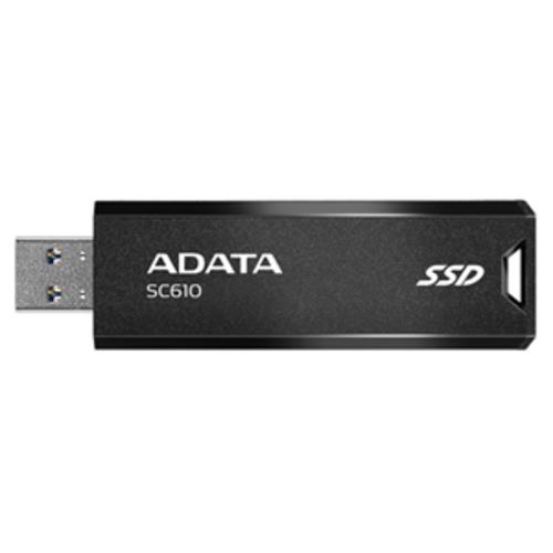 image of ADATA SC610 Retractable USB3.2 Gen 2 1TB External SSD 5yr wty