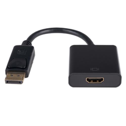 image of DisplayPort (M) to HDMI Type A (F) Active Adapter Cable
