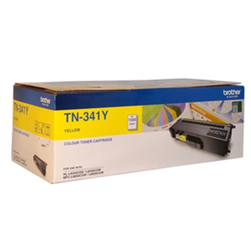 image of Brother TN-341Y Yellow Toner