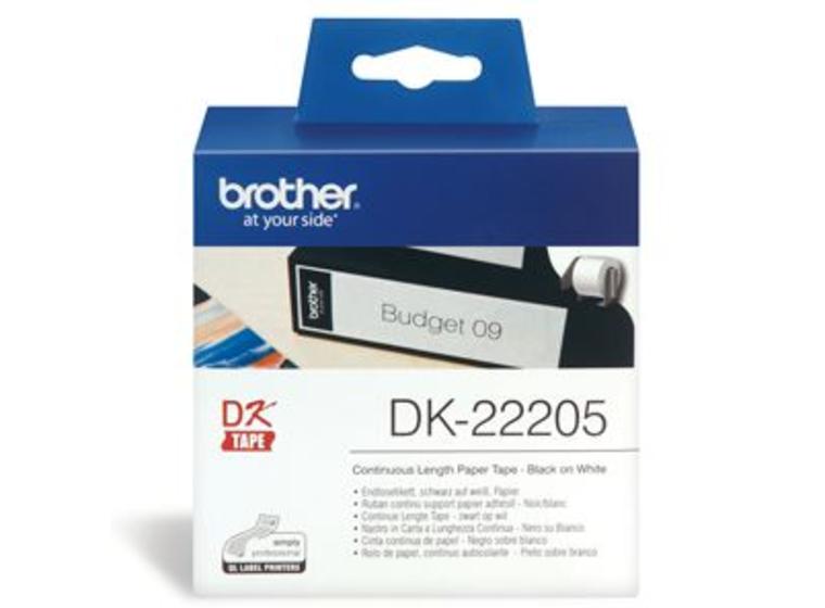 product image for Brother DK22205 Continuous Length Paper Label Tape 62mm x 30.48m